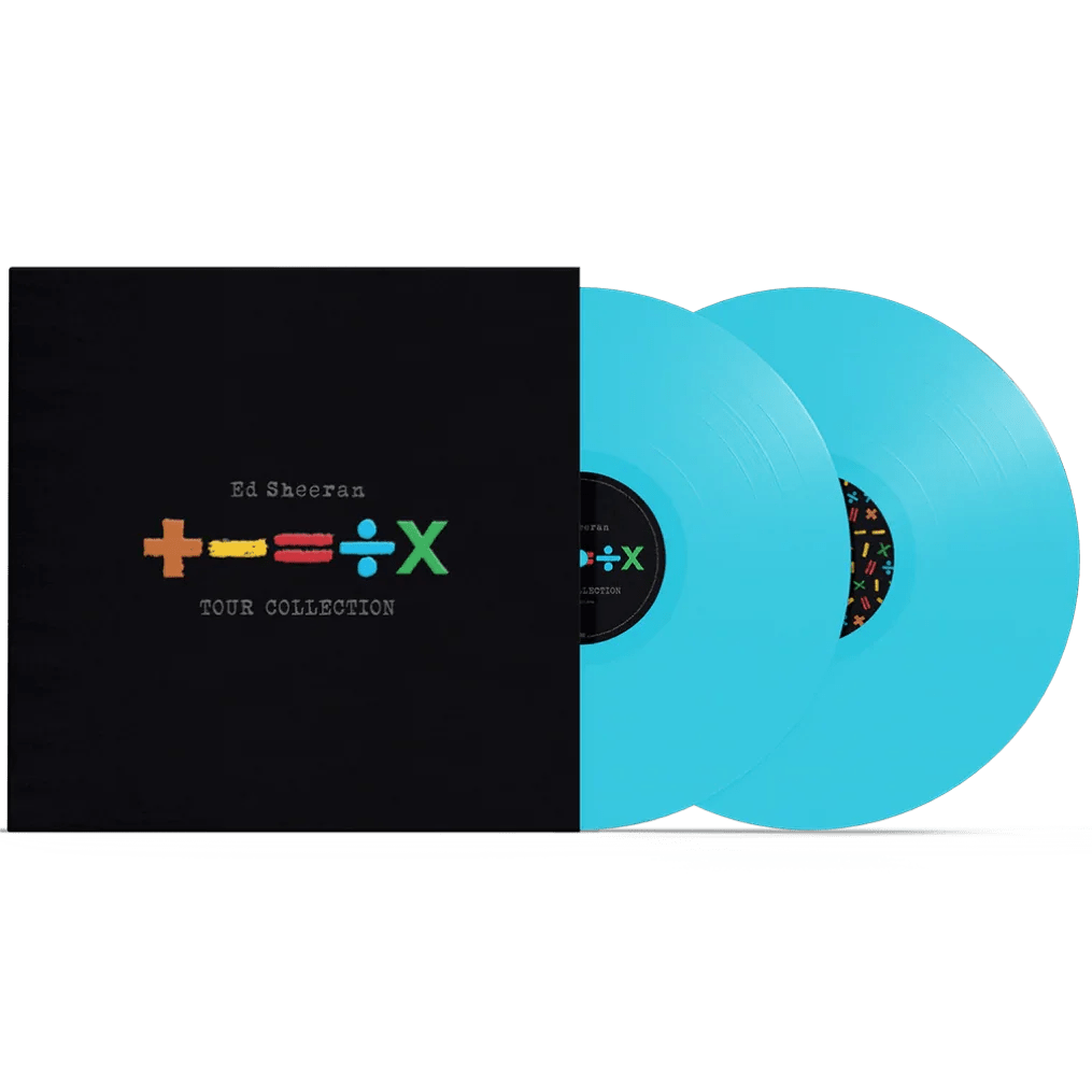 Ed Sheeran - +-=÷× (Tour Collection) (Bright Blue Vinyl) (2 LP) - Joco Records