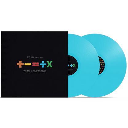 Ed Sheeran - +-=÷× (Tour Collection) (Bright Blue Vinyl) (2 LP) - Joco Records