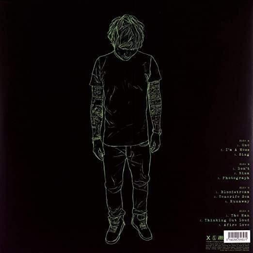 Ed Sheeran - X (Limited Edition, Gatefold, 180 Gram, Dark Green Vinyl) (2 LP) - Joco Records