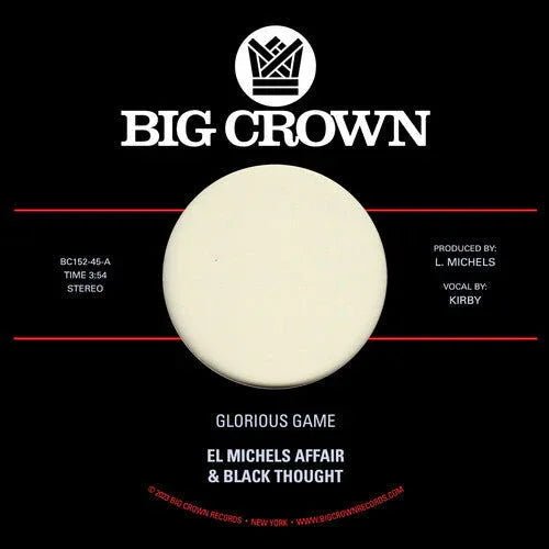 El Michels Affair & Black Thought - Glorious Game / w Grateful (7-Inch Single) - Joco Records