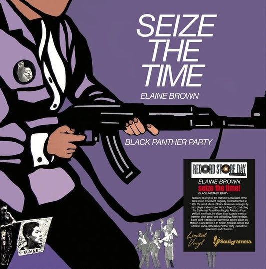 Elaine Brown - Seize The Time: Black Panther Party (LP) - Joco Records