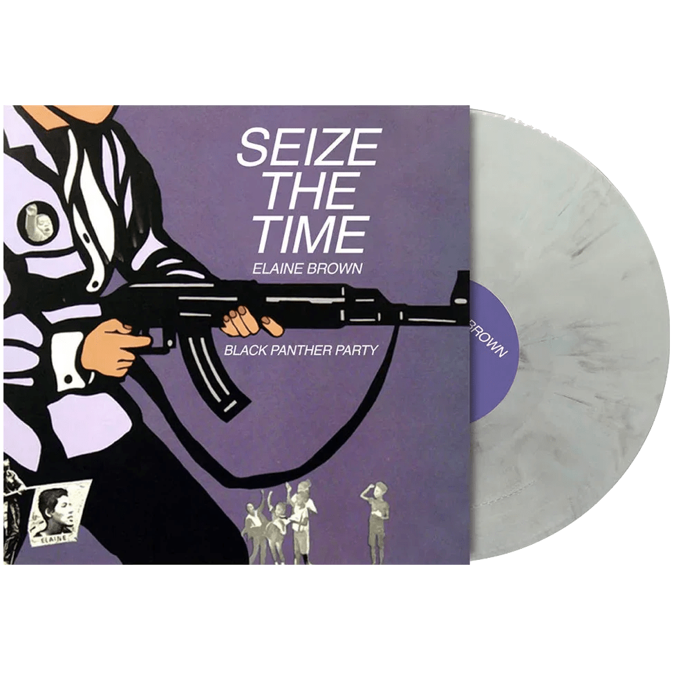 Elaine Brown - Seize The Time - Black Panther Party (White Vinyl) (LP) - Joco Records