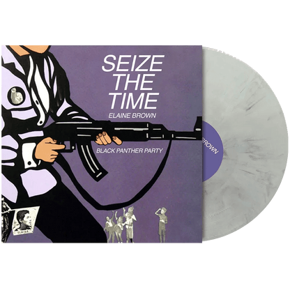 Elaine Brown - Seize The Time - Black Panther Party (White Vinyl) (LP) - Joco Records