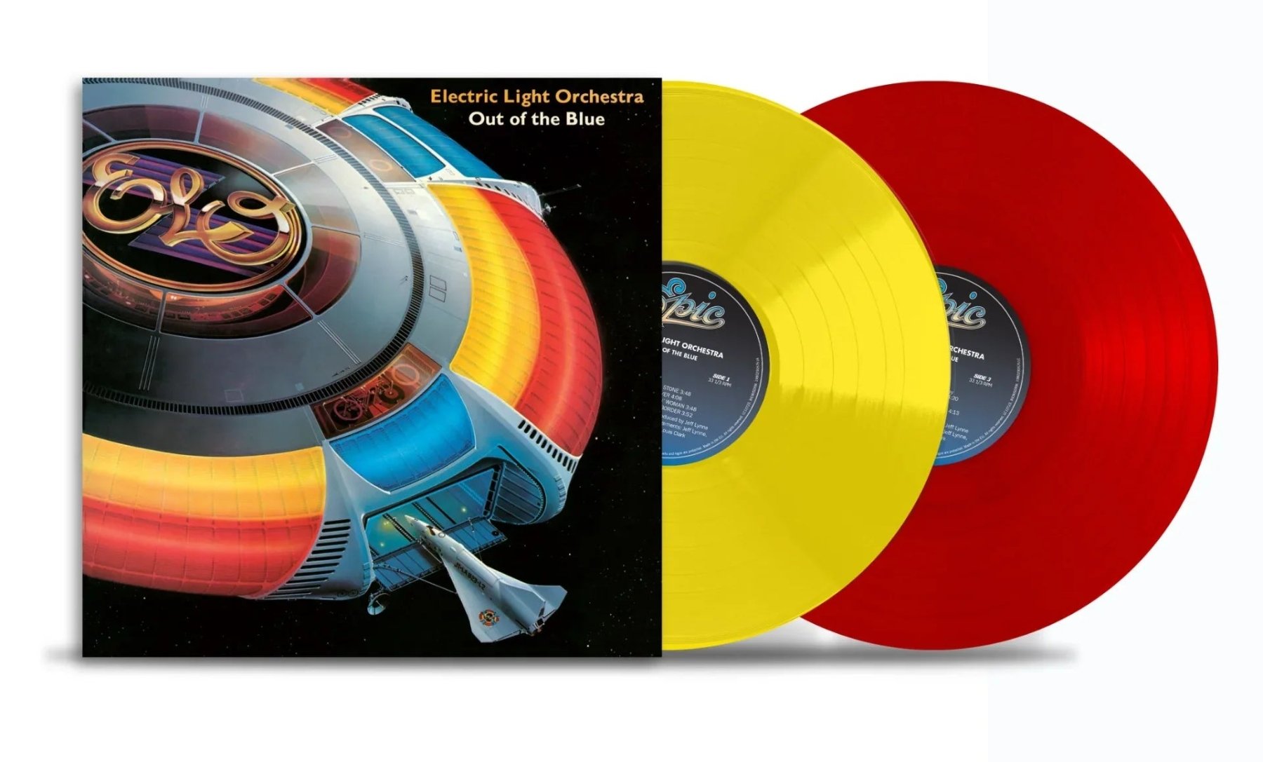 Electric Light Orchestra - Out Of The Blue (Limited Edition, Yellow & Red Vinyl) (2 LP) - Joco Records