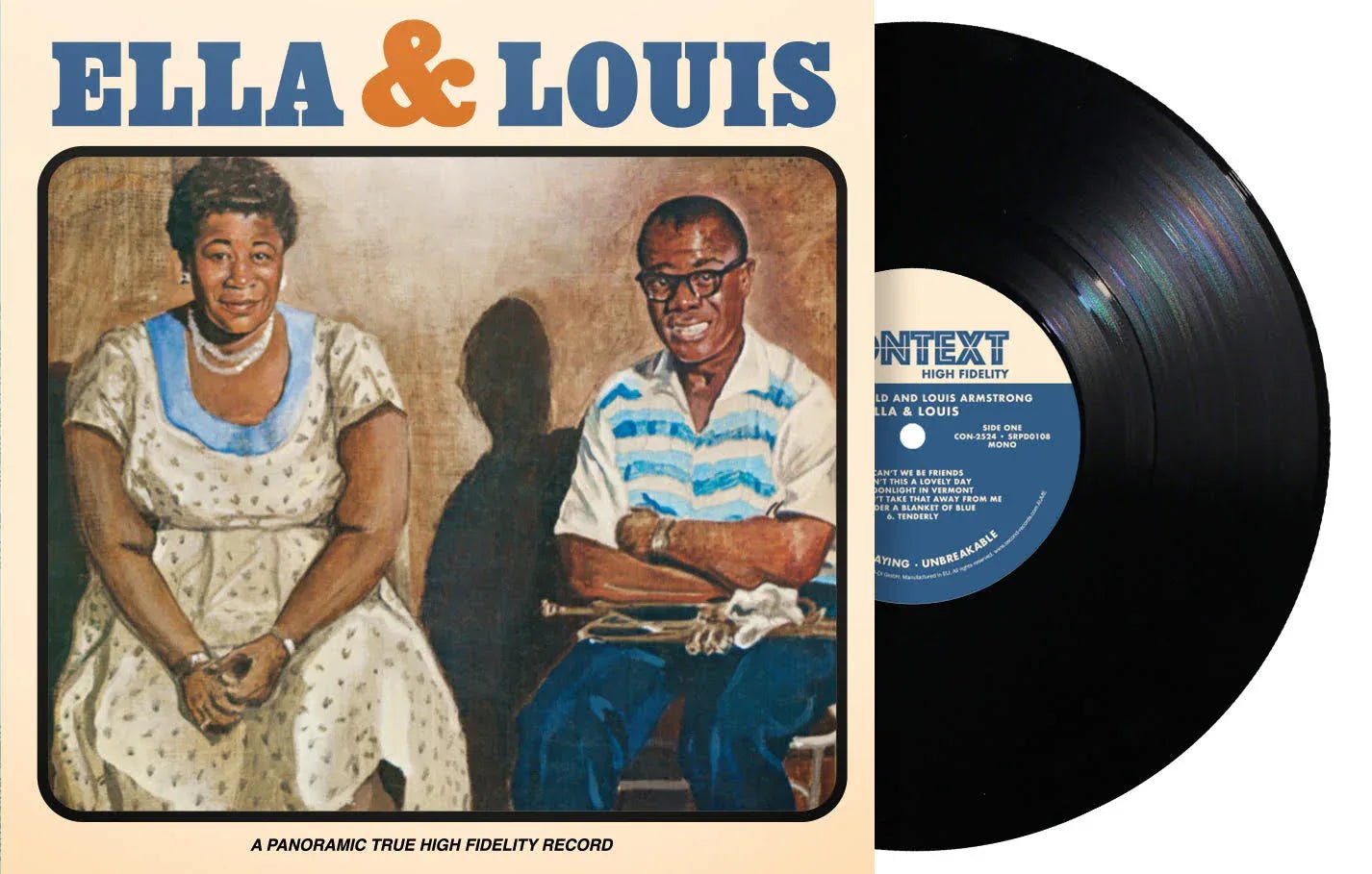 Ella Fitzgerald And Louis Armstrong - Ella And Louis (Import) (Vinyl) - Joco Records