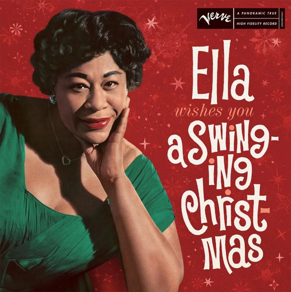 Ella Fitzgerald - Ella Wishes You A Swinging Christmas (Ruby Red Vinyl) (LP) - Joco Records