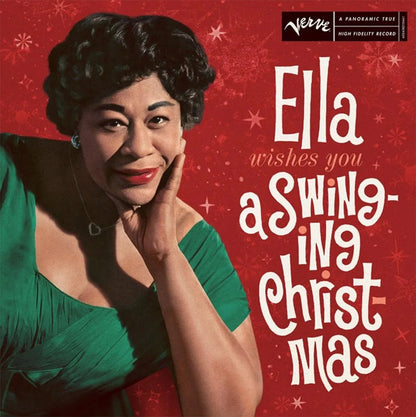 Ella Fitzgerald - Ella Wishes You A Swinging Christmas (Ruby Red Vinyl) (LP) - Joco Records