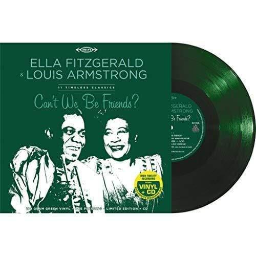 Ella Fitzgerald & Louis Armstrong - Can't We Be Friends? (Green Vinyl) (LP) - Joco Records