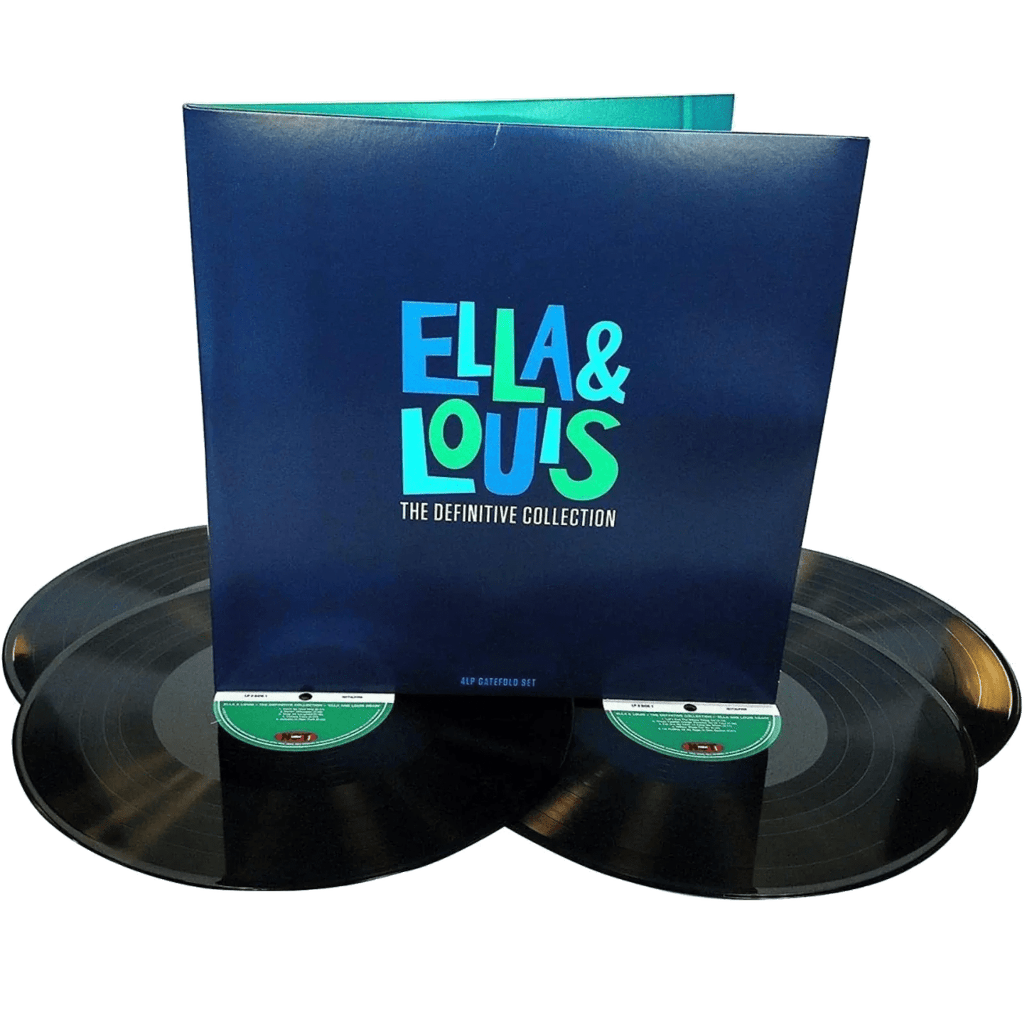 Ella Fitzgerald & Louis Armstrong - Ella & Louis - The Definitive Collection (Import) (4 LP) - Joco Records