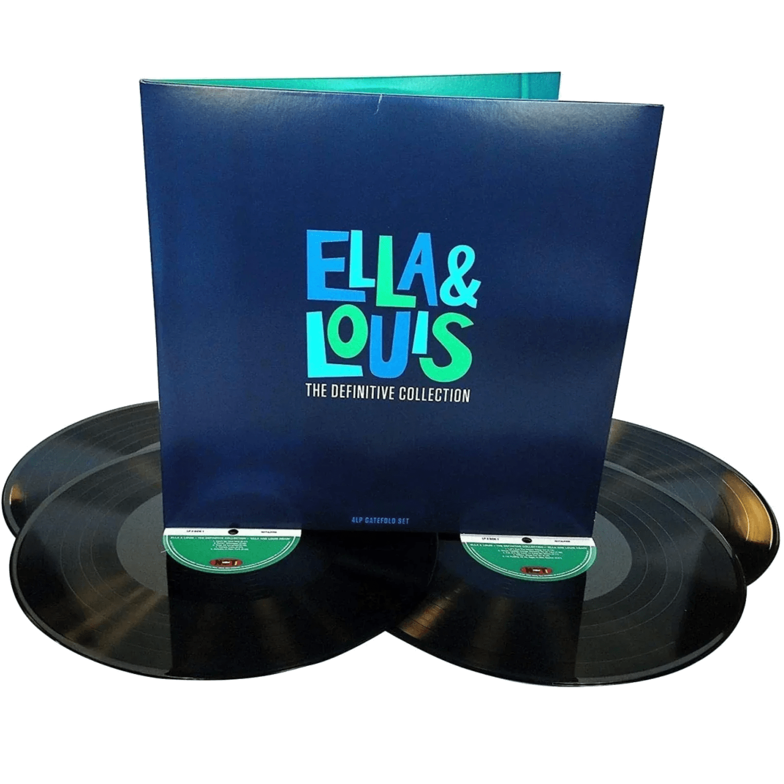 Ella Fitzgerald & Louis Armstrong - Ella & Louis - The Definitive Collection (Import) (4 LP) - Joco Records