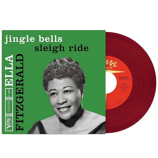 Ella Fitzgerald - Sleigh Ride (Limited Edition, Apple Red Vinyl) (7-Inch Vinyl Single) - Joco Records