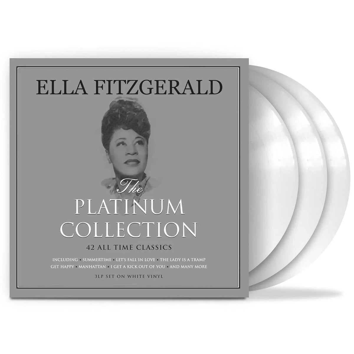 Ella Fitzgerald - The Platinum Collection (Limited Edition, White Vinyl) (3 LP) - Joco Records