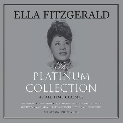 Ella Fitzgerald - The Platinum Collection (Limited Edition, White Vinyl) (3 LP) - Joco Records