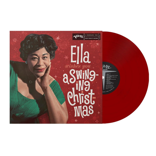 Ella Fitzgerald - Ella Wishes You A Swinging Christmas (Ruby Red Vinyl) (LP) - Joco Records