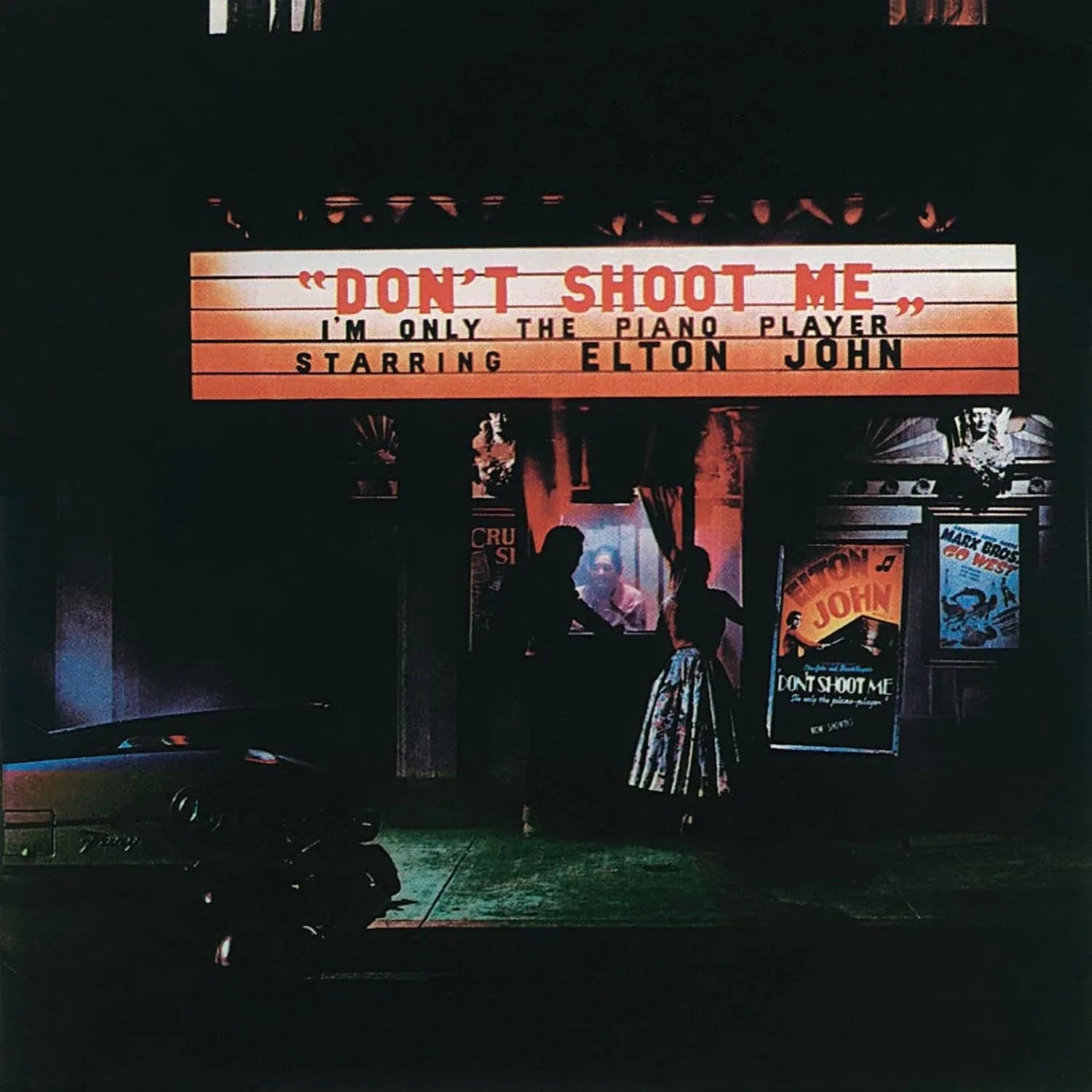 Elton John - Don't Shoot Me I'm Only The Piano Player (Limited Edition, Red Splatter Vinyl) (LP) - Joco Records