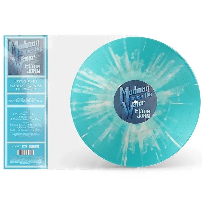 Elton John - Madman Across The Water (Limited Edition, Blue Vinyl, Splatter Vinyl) (LP) - Joco Records