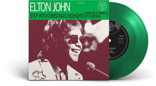 Elton John - Step Into Christmas (Transparent Green 7" Single)