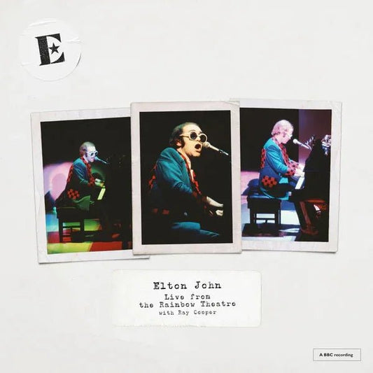 Elton John with Ray Cooper - Live From The Rainbow Theatre (180 Gram) (LP) - Joco Records