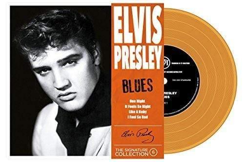 Elvis Presley - 45 Tours - The Signature Collection N°06 - Blues (Orange Vinyl) (7-Inch EP) - Joco Records