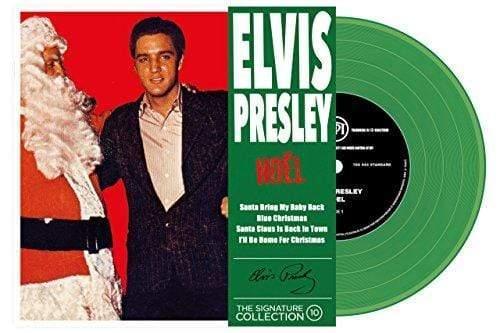 Elvis Presley - 45 Tours - The Signature Collection N°10 - Noël (Green Vinyl) (7-Inch EP) - Joco Records
