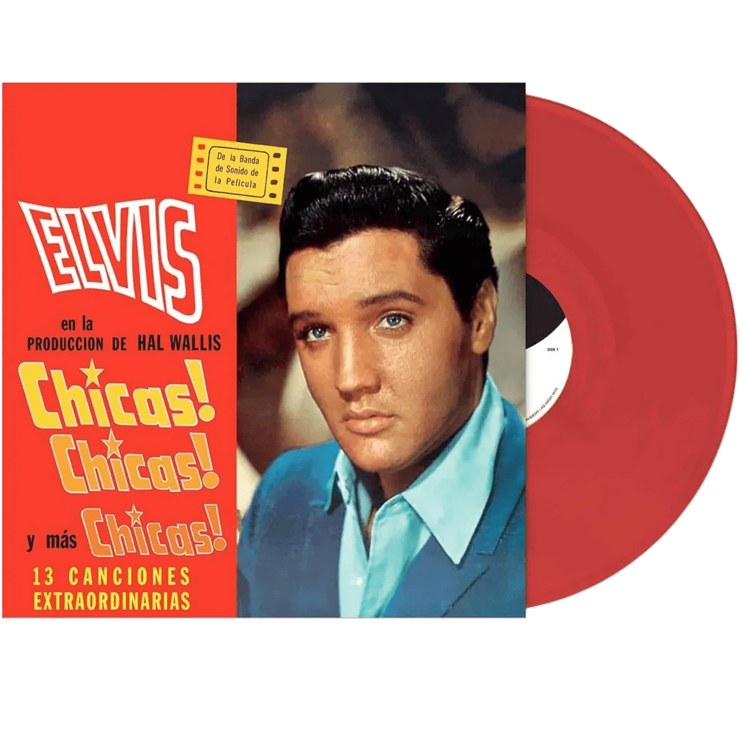Elvis Presley - Chicas! Chicas! Y Mas Chicas! (Limited Edition, Red Vinyl) (LP) - Joco Records