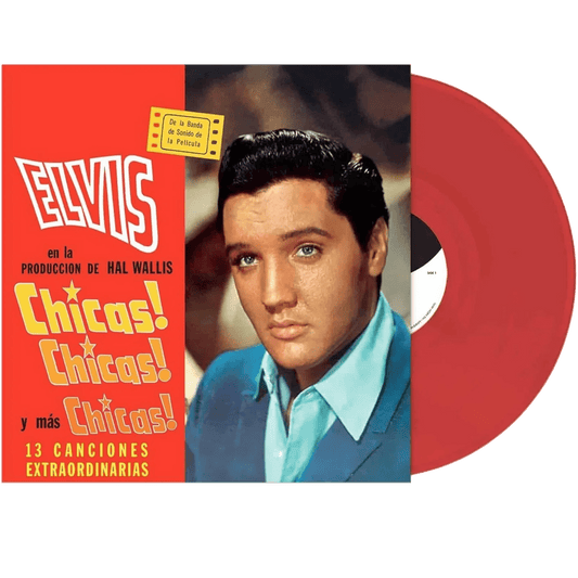 Elvis Presley - Chicas! Chicas! Y Mas Chicas! (Limited Edition, Red Vinyl) (LP) - Joco Records