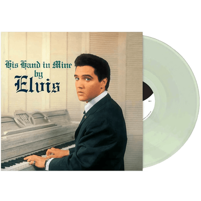 Elvis Presley - His Hand In Mine (Limited Edition, Aqua Blue Vinyl) (LP) - Joco Records