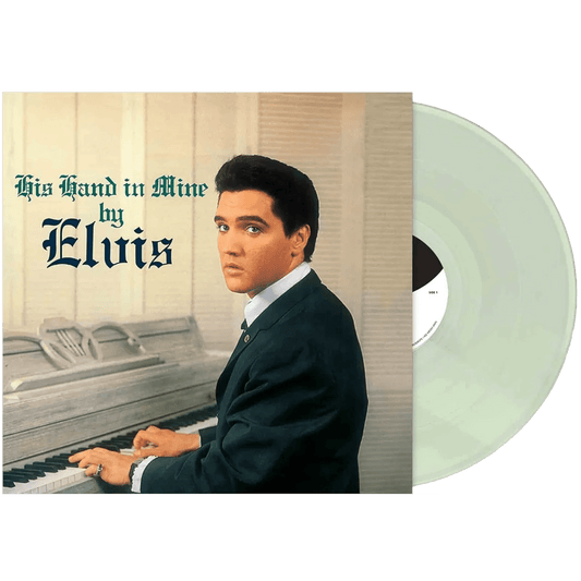 Elvis Presley - His Hand In Mine (Limited Edition, Aqua Blue Vinyl) (LP) - Joco Records