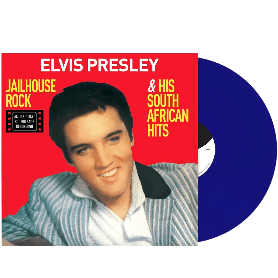 Elvis Presley - Jailhouse Rock & His South African Hits (Limited Edition Import, Blue Vinyl) (LP) - Joco Records