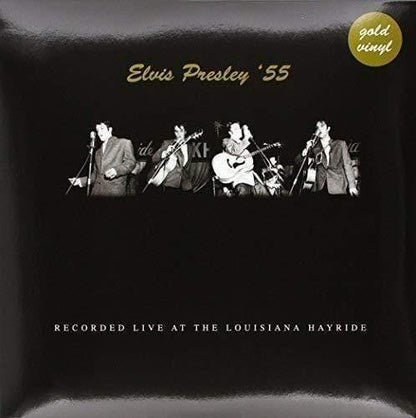 Elvis Presley - Live At The Louisiana Heyride 1955 (Gold Vinyl) (LP) - Joco Records