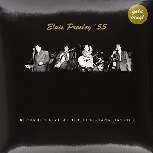 Elvis Presley - Live At The Louisiana Heyride 1955 (Gold Vinyl) (LP) - Joco Records
