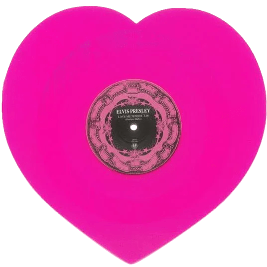 Elvis Presley - Love Me Tender (Limited Edition Import, Pink Heart Vinyl) (LP) - Joco Records