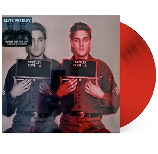 Elvis Presley - Number Ones (USA And UK) (Limited Edition, Red Color Vinyl) (Import)