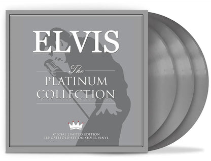 Elvis Presley - The Platinum Collection (Limited Edition Import, Silver Vinyl) (3 LP) - Joco Records