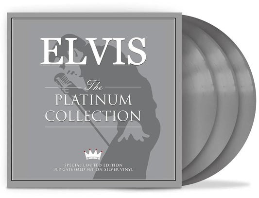 Elvis Presley - The Platinum Collection (Limited Edition Import, Silver Vinyl) (3 LP) - Joco Records