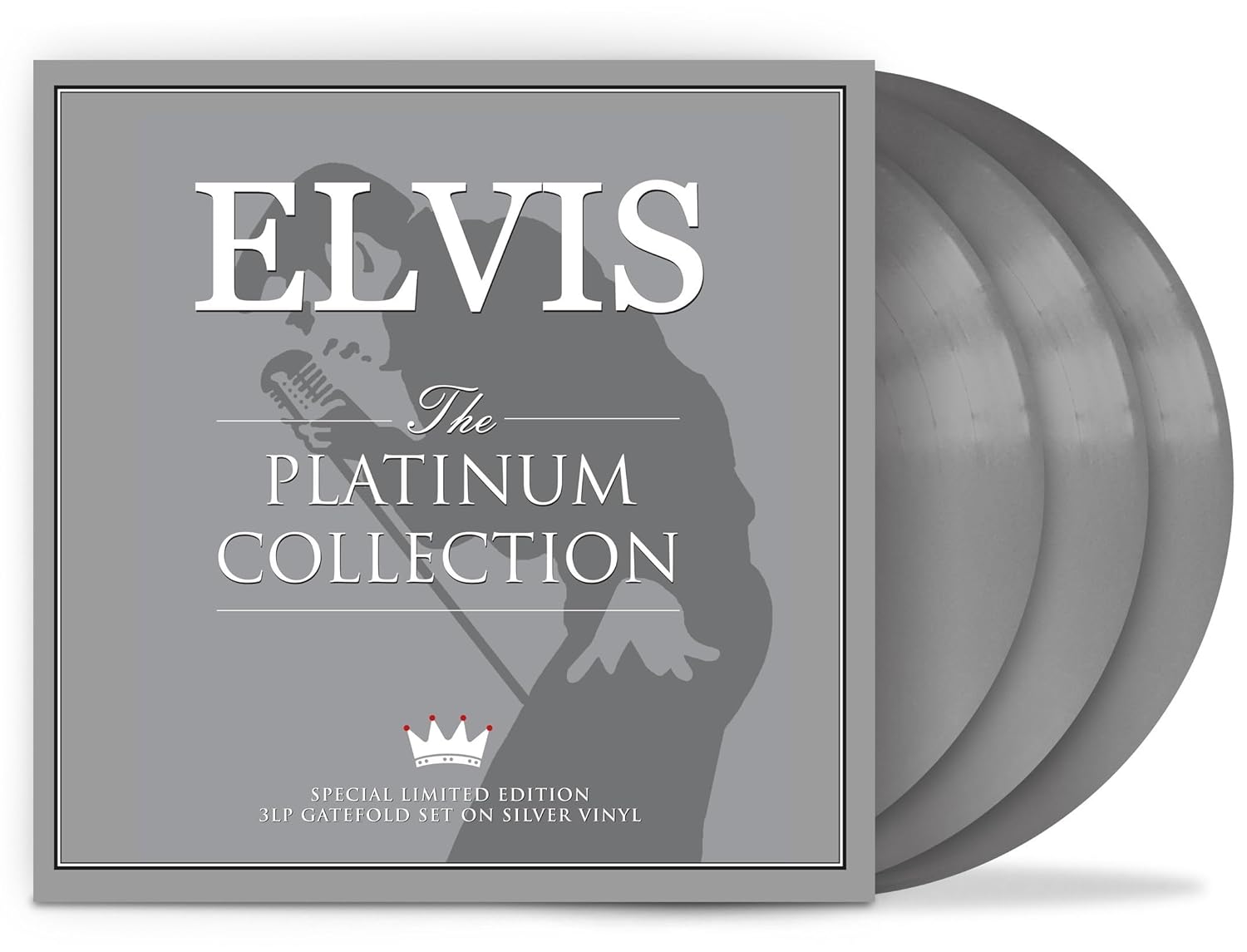 Elvis Presley - The Platinum Collection (Limited Edition Import, Silver Vinyl) (3 LP)
