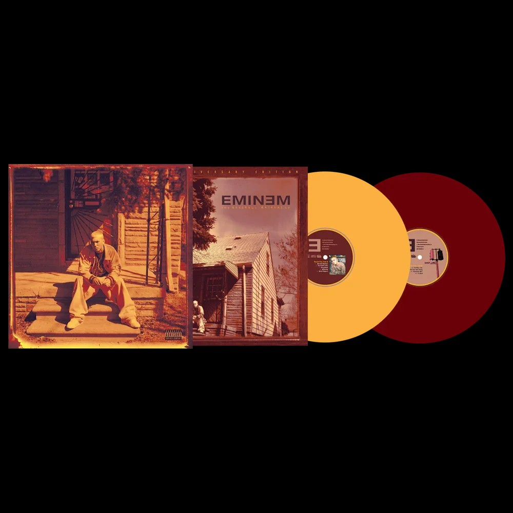 Eminem - Marshall Mathers LP (Limited Edition, 180-Gram Gold & Dark Red Colored Vinyl with Poster (Import) (2 LP)