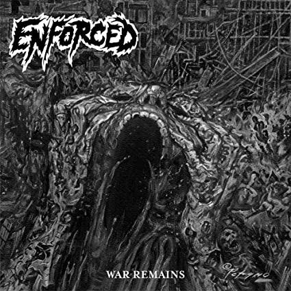 Enforced - War Remains (Blue Vinyl, Limited Edition) (LP) - Joco Records