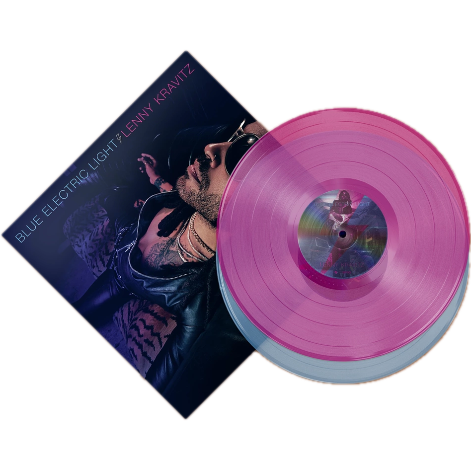 Lenny Kravitz - Blue Electric Light (Indie Exclusive, Blue & Pink Vinyl) (2 LP) - Joco Records