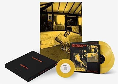 Ennio Morricone - Morricone Segreto (Yellow 2 LP + 7" Single Collector's Edition) (Vinyl Box Set) - Joco Records