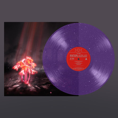 Enter Shikari - A Kiss for the Whole World (Color Vinyl, Indie Exclusive, Transparent Violent Sparkle) - Joco Records