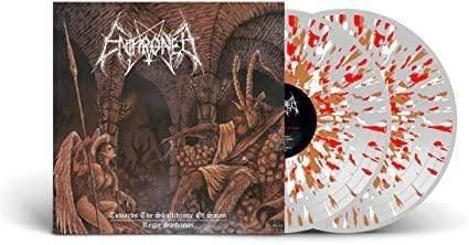Enthroned - Towards The Skullthrone / Regie Sathanas (Clear with Brown, Red & White Splatter Vinyl) (2 LP) - Joco Records