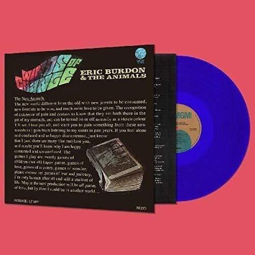 Eric Burdon / The Animals - Winds Of Change (Blue Vinyl) (LP) - Joco Records