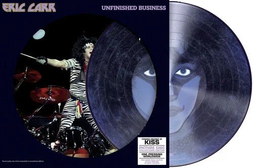 Eric Carr - Unfinished Business (Limited Edition, Remastered w/ Poster, Picture Disc Vinyl) - Joco Records