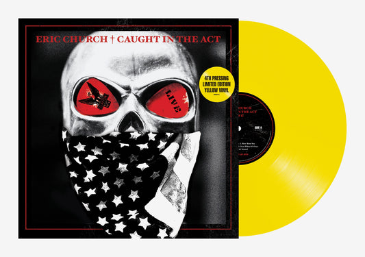 Eric Church - Caught In The Act: Live (Yellow 2 LP) - Joco Records