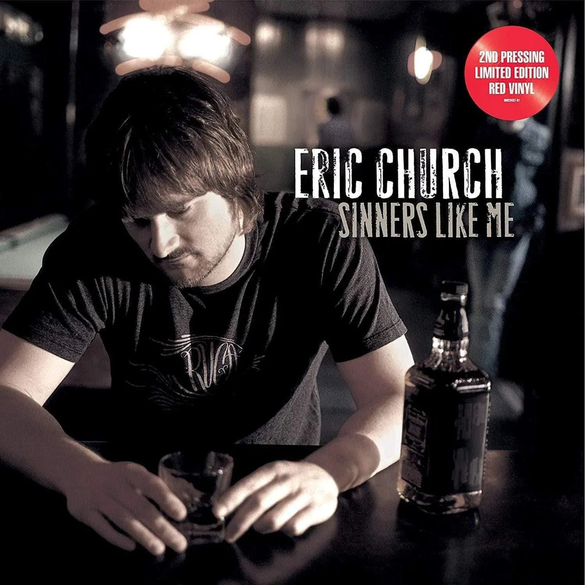 Eric Church - Sinners Like Me (LP, Red Color) - Joco Records