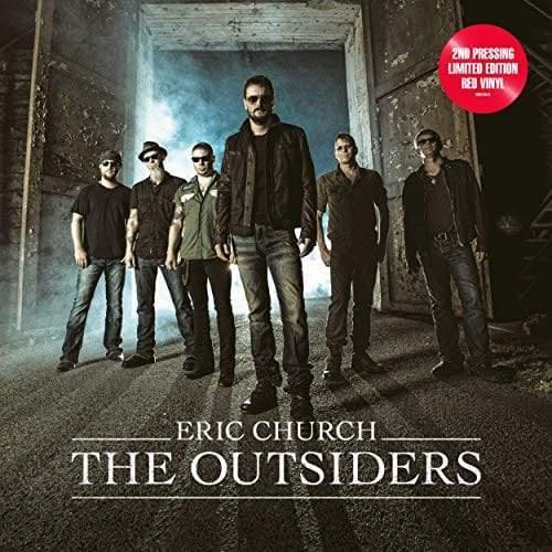 Eric Church - The Outsiders (Red Vinyl) (2 LP) - Joco Records