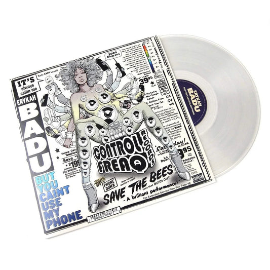 Erykah Badu - But You Caint Use My Phone (Limited Import, 180 Gram Clear Vinyl) (LP) - Joco Records