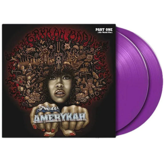 Erykah Badu - New Amerykah: Part One (4th World War) (Purple Vinyl) (2 LP) - Joco Records