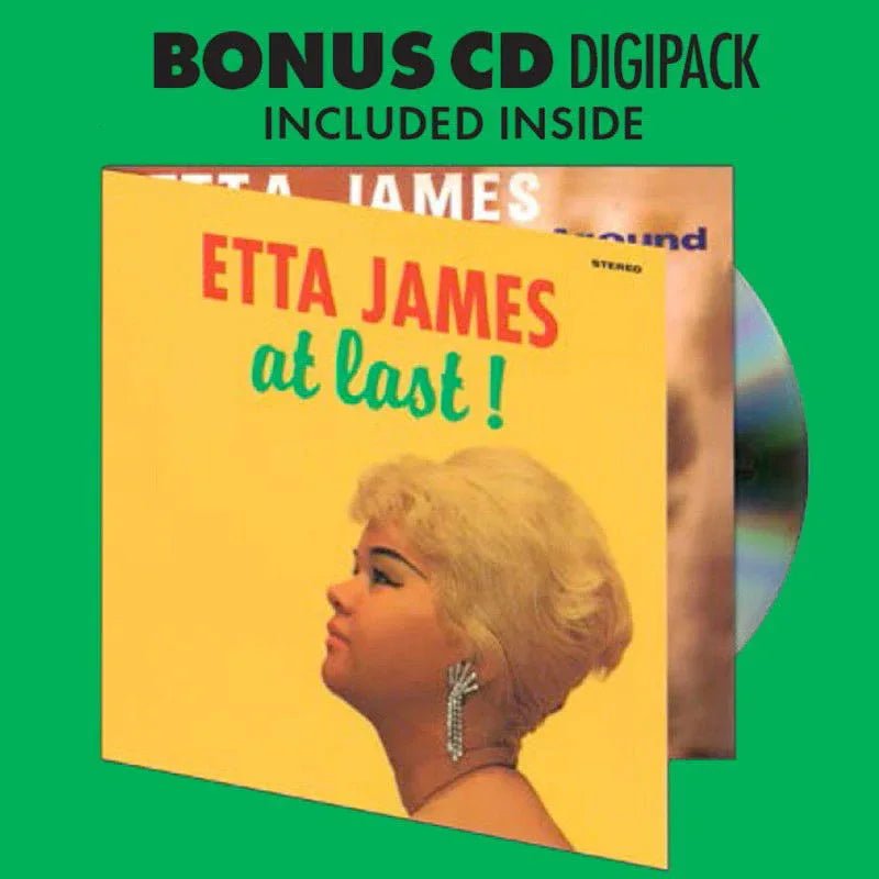 Etta James - At Last! (Import, Includes Bonus Tracks & CD, 180 Gram) (LP) - Joco Records